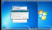 Configure and use your Windows 7 Remote Access - Remote Desktop Connection Software