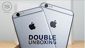 iPhone 6 vs 6 Plus - Unboxing (DOUBLE)