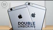 iPhone 6 vs 6 Plus - Unboxing (DOUBLE)