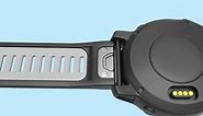 OVERSTEP Compatible with Fenix 6X Watch Band 26mm QuickFit Silicone Strap for Garmin Fenix 7X/Fenix 6X Pro/Fenix 5X/Fenix 5X Plus/Descent Mk2, Mk2i Smartwatch(White-Black)