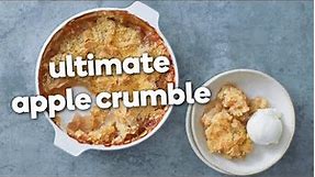 How to make apple crumble