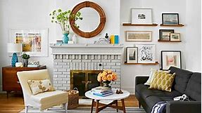 How to Paint a Brick Fireplace for an Updated Modern Look