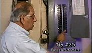 How to replace fuses and reset breakers