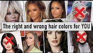 The Right Hair Color For Your SkinTone With 2022 Trends | ellebangs