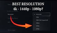 What's The Best PS5 Resolution For Higher FPS Performance? 4k vs 1440p vs 1080p