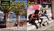 BUDVA Promenada i šetnja kroz Grad Novembar 2023 - BUDVA CITY [Walking Tour in 4K] MNE Crna Gora