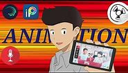 How To Make Animation Video On Mobile || Full Process || Op Animation