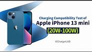 Watch till the end | Charging Compatibility Test of Apple iPhone 13 mini (20W-100W)