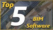 TOP 5 : Best BIM (Building Information Modeling) Software