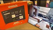 ONN 65” Smart 4K Roku Built in Tv $298