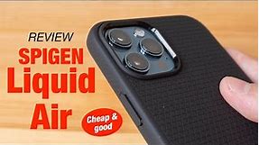 Spigen Liquid Air flexible case (iPhone 12 Pro Max): CHEAP & GOOD