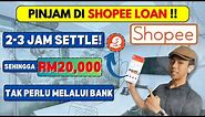 Cara Buat Personal Loan Paling Mudah Tanpa Bank! Shopee Loan (SLOAN) Review! - DausDK