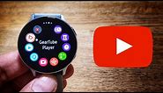 How to watch YouTube videos on Samsung Galaxy Watch Active 2!