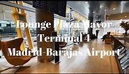 Lounge Plaza Mayor Terminal 4 Madrid-Barajas Airport (MAD) walk-through and review