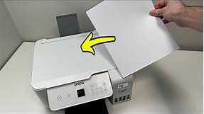 How to Load Paper In Your Epson EcoTank ET-2800 Printer