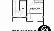 Floor Plan : 20 sqm House Plan, 4x5m House Plan,