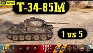 World of Tanks T-34-85M Replay - 9 Kills 3.3K DMG(Patch 1.6.1)
