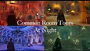 Empty Hogwarts Common Rooms Tour at Night | Hogwarts Legacy Tour (ambience)