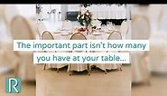 What Size Round Table Do You Need to Seat 8? - StuffSure