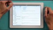 How to Get Mailboxes to Show Up on an iPad : iPad Tutorials