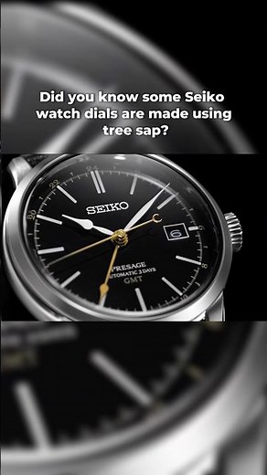 You Won’t Believe What This Seiko Dial Is Made Of 👀