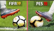 FIFA 19 VS PES 19 GRAPHICS COMPARISON