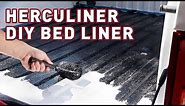 How to Apply Herculiner DIY Roll On Bed Liner on my 2018 Ford F150