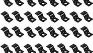 Table Top Fasteners, Z Clips for Table Tops 40 Packs (Black)