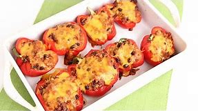 Chili Stuffed Peppers Recipe - Laura Vitale - Laura in the Kitchen Episode 820