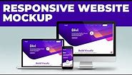 How to Create a Responsive Website Screen Mockup in Photoshop