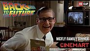 BACK TO THE FUTURE (1985) | Family Dinner | McFly Family Dinner