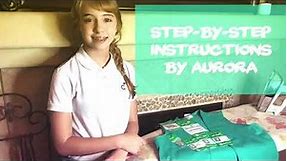 Girl Scout Junior Starter Uniform How-to