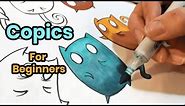Copic Markers For Beginners - HOW TO ART
