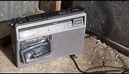 Smash Vintage National Panasonic Cassette Player Radio