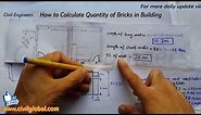 How to Calculate Quantity of Bricks in Building