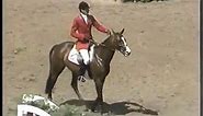Olympics - 1984 Los Angeles - Equestrian - Show Jumping Solo - Jump Off For Gold - Homfeld & Fargis