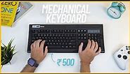 Mechanical Keyboard For ₹500 | TVS Gold Review