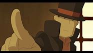every time professor layton does that dramatic point thing