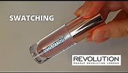 REVOLUTION SHIMMER BOMB LIPGLOSS SPARKLE / Let's Swatch It