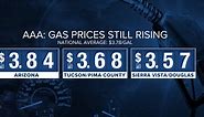 AAA: Gas prices are still rising nationwide