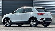 Volkswagen NEW T-roc Sport 2021 in 4K Pure White 17 inch Kulmbach Walk around & inside