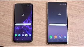 Samsung Galaxy S9 vs Note 8 - Which is Fastest?