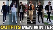 6 Sencillos Outfits INCREIBLES Para Hombre | Men Style WINTER Lookbook 2019 | JR Style