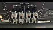 Pioneer A-40AE integrated amplifier unboxing
