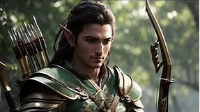 What a Male Elf Warrior Could Look Like