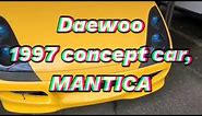 Daewoo 1997 concept car review - MANTICA