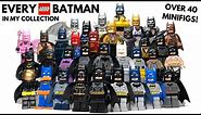 EVERY LEGO BATMAN Minifigure in my Collection! (Over 40+ Figures!)