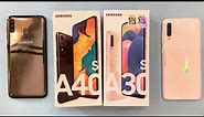 Samsung Galaxy A30s vs Samsung Galaxy A40s