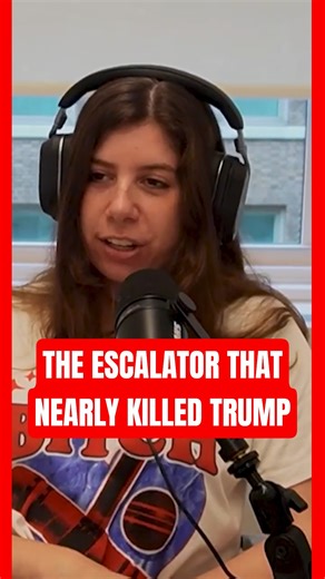 The escalator that nearly killed Trump! #shorts #trump