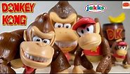 IT'S ON! Diddy Kong Donkey Kong Jakks Pacific 4 Inch Action Figure Review Mario DK Barrel Bananas
